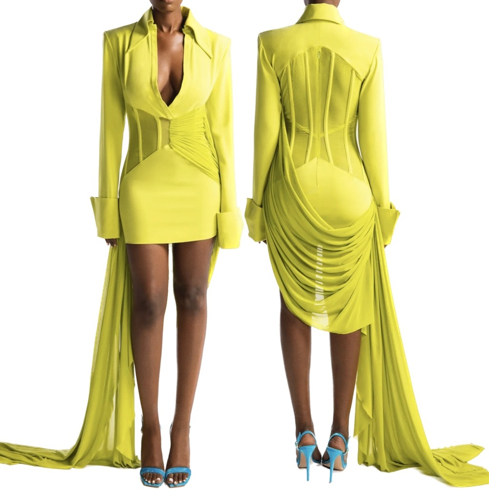 Hanifa Ari Draped Dress